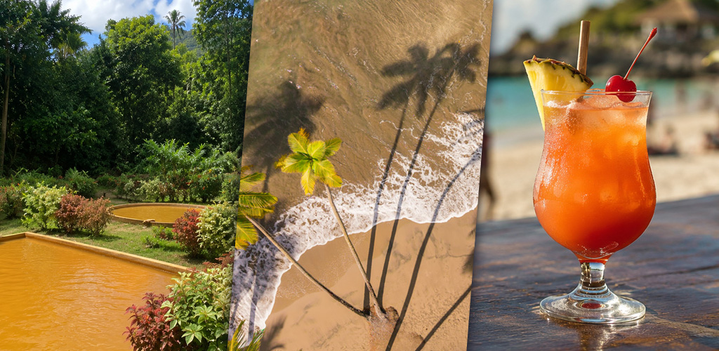 Coastal highway curving past fishing villages and forested slopes — a practical dominica itinerary backdrop linking Roseau, interior hikes, and marine days.